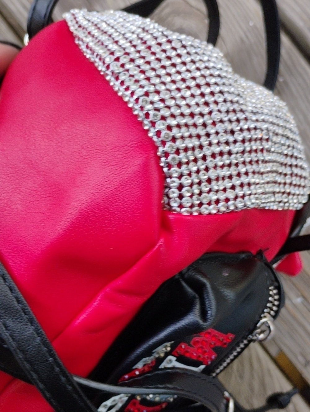 Disney Mini Mouse Rhinestone Mini Backpack - Picture 8 of 13